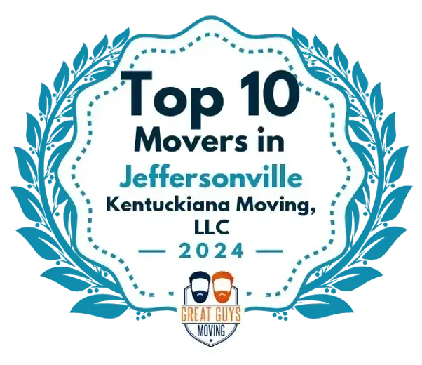 Top 10 Movers in Jeffersonville 2024 award