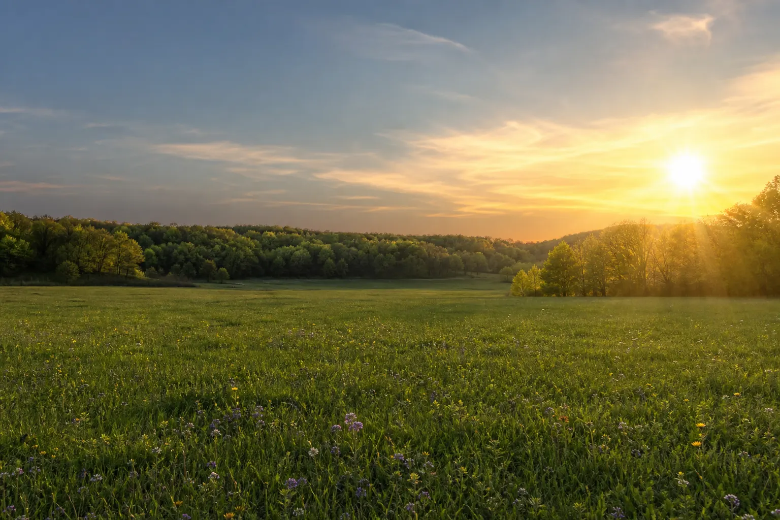 Elizabethtown meadow landscape for Kentucky moving quote planning