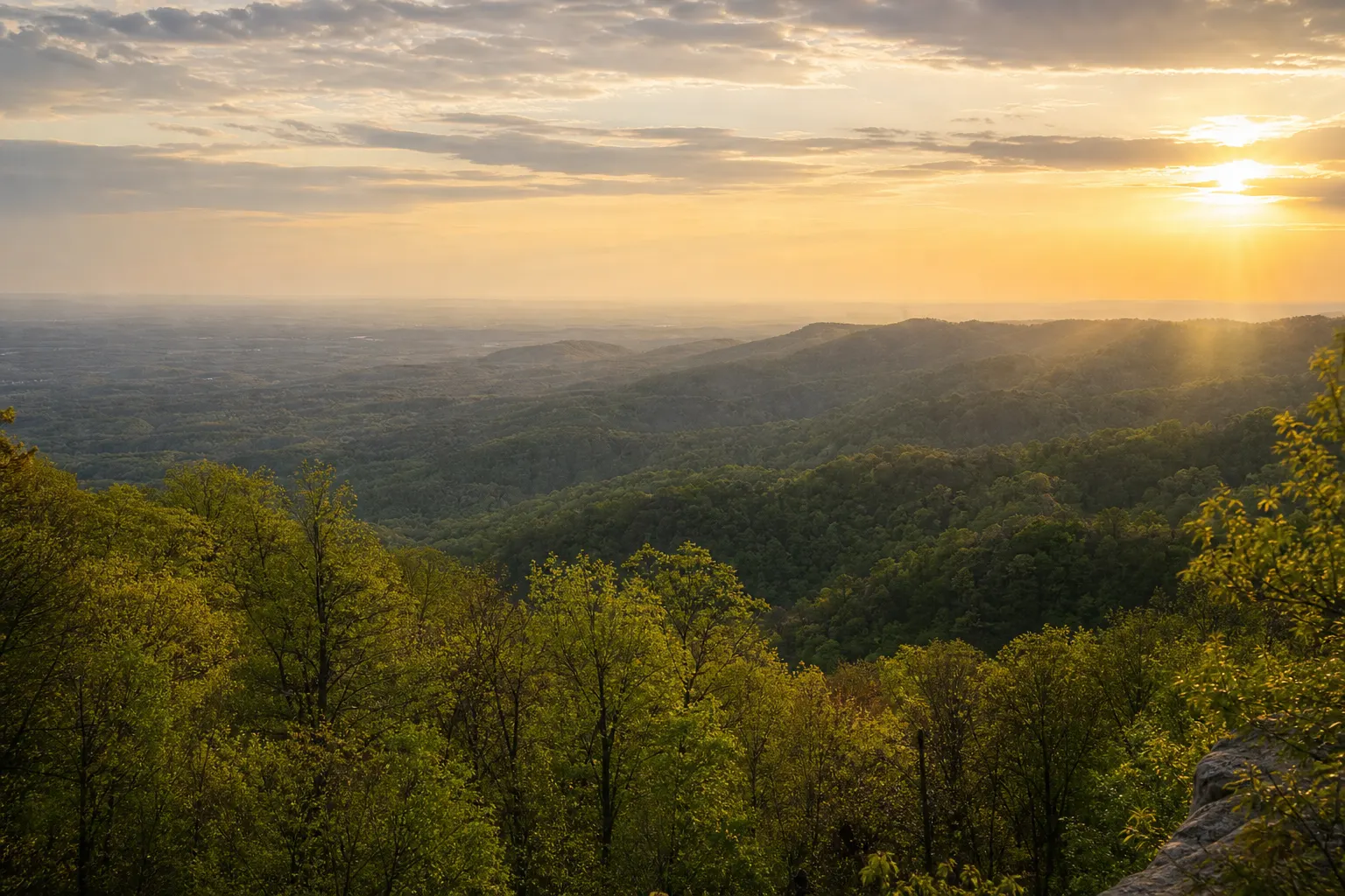Southern Indiana Knobs overlook for Kentuckiana regional moving service
