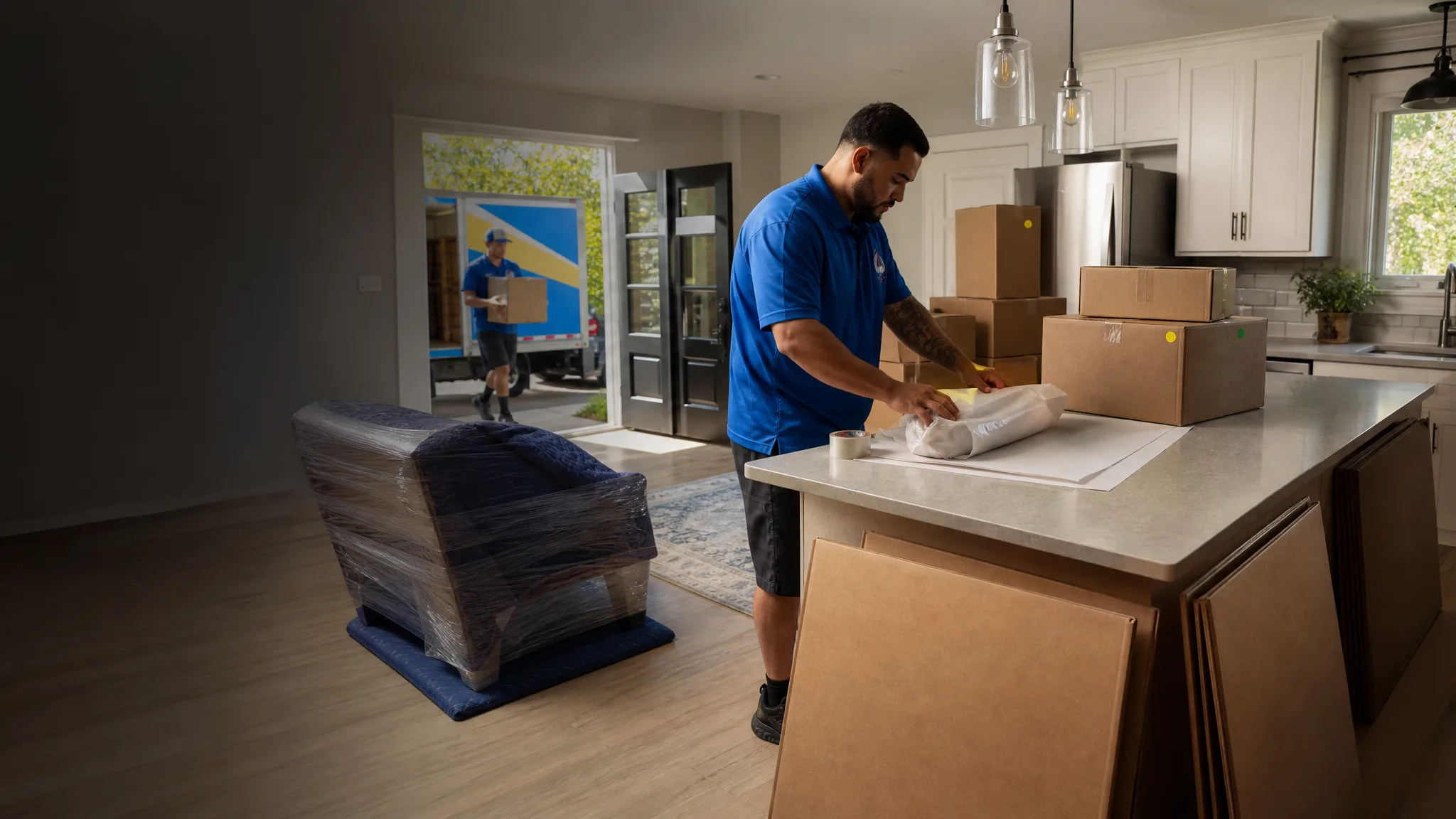Kentuckiana Moving packing supplies and boxes for professional packing service
