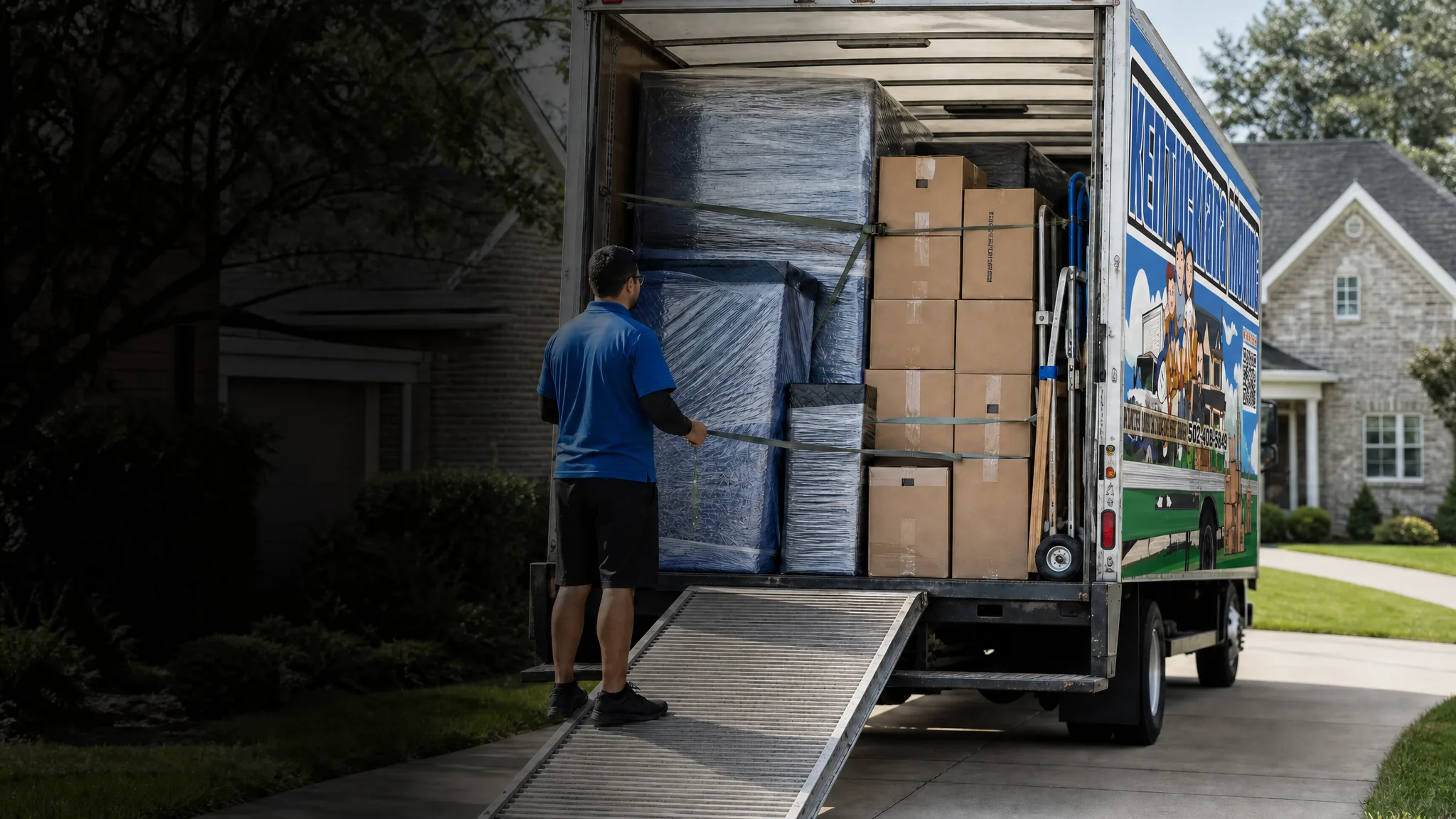 Kentuckiana Moving storage vaults and moving equipment for storage service